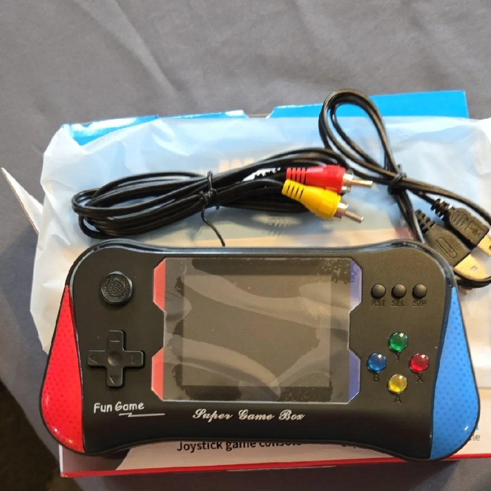 X7M 3.5-Inch Handheld Game Console - Black, Red, Blue